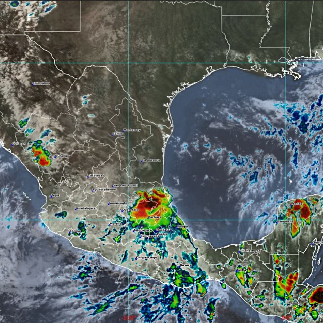 Lluvias Fuertes en México. Foto: Conagua